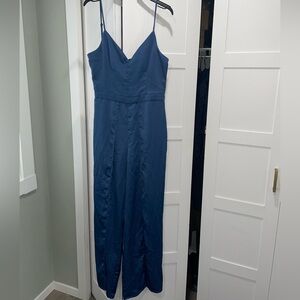 Dynamite Deep Blue jumper with slits on leg